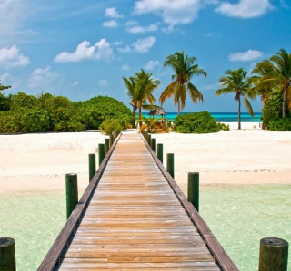 Kostenloses Bahamas Paradise Wallpaper für iPad 3