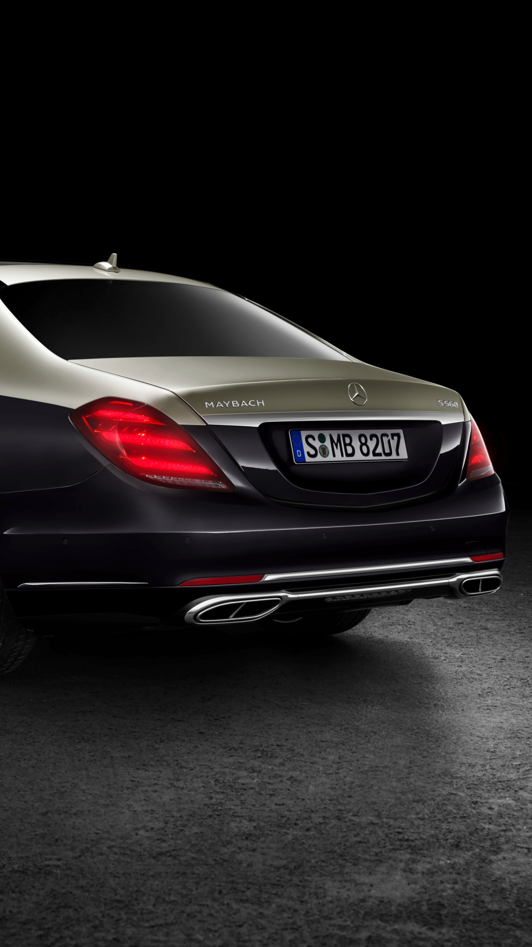 Fondo de pantalla Mercedes Maybach S560 2018 1080x1920