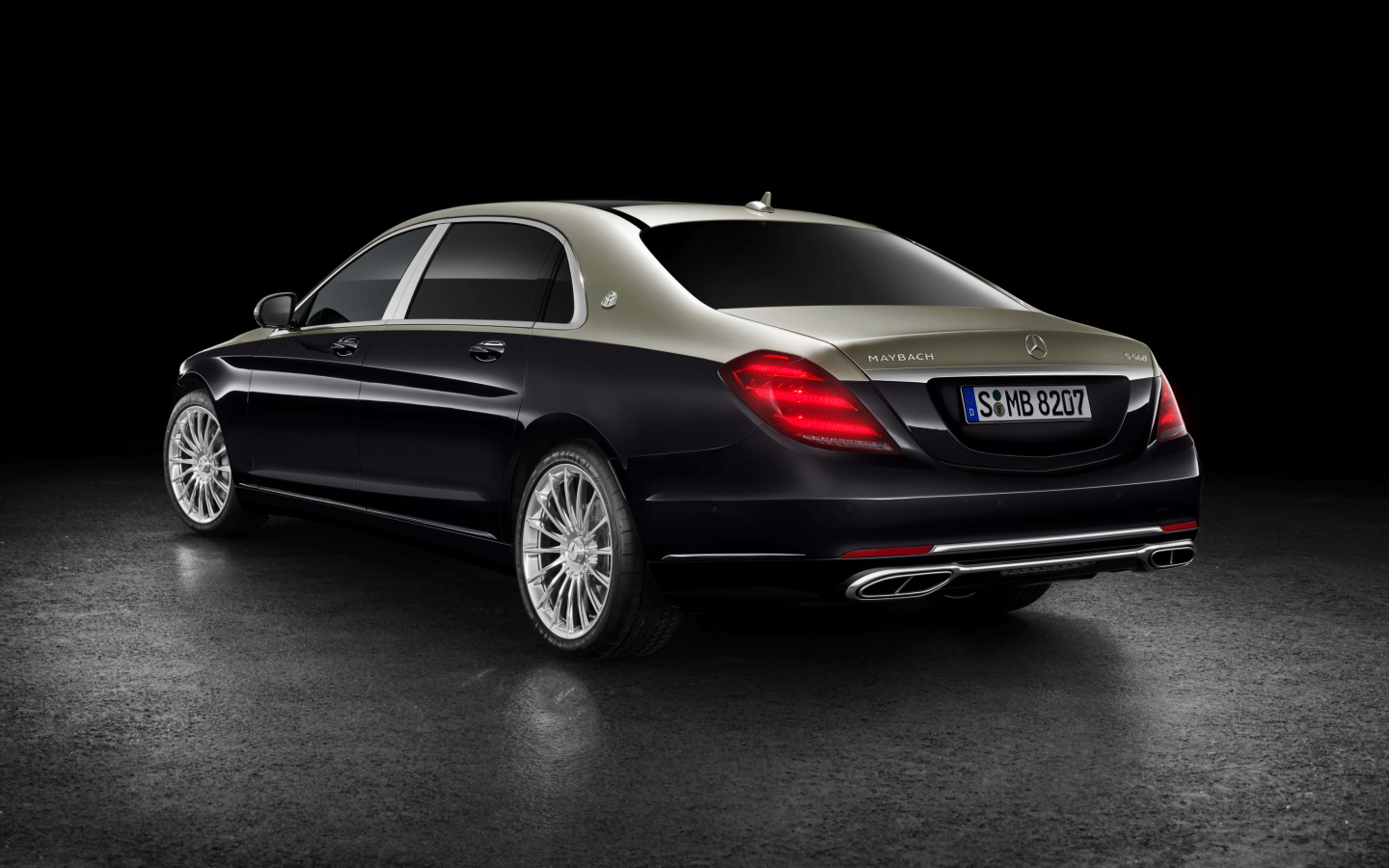 Das Mercedes Maybach S560 2018 Wallpaper 1440x900