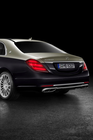 Mercedes Maybach S560 2018 wallpaper 320x480