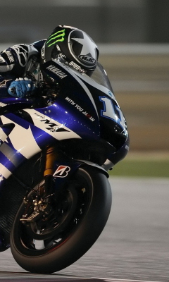 Sfondi Yamaha MotoGP 240x400