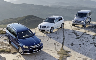 Mercedes-Benz Luxury Cars - Obrázkek zdarma 