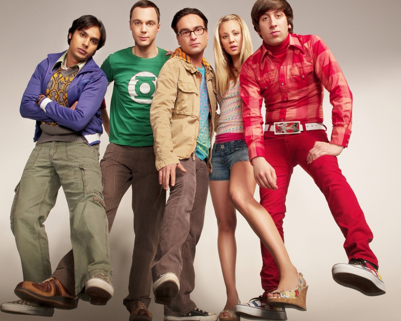 Fondo de pantalla The big bang theory 1280x1024