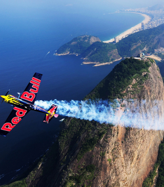 Red Bull Airplane - Obrázkek zdarma pro 176x220