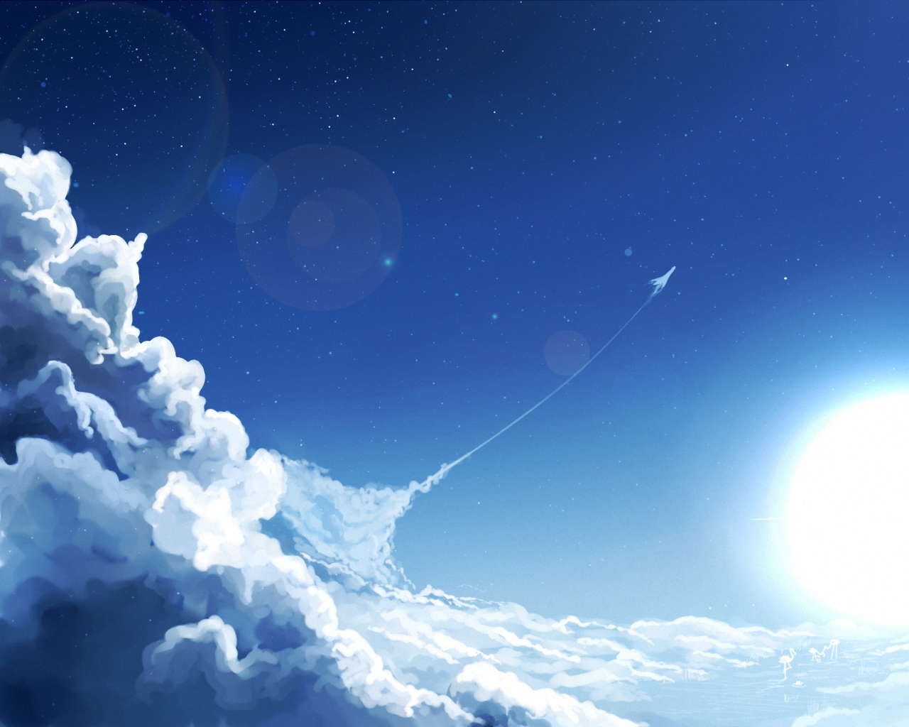 Screenshot №1 pro téma Sky Painting 1280x1024