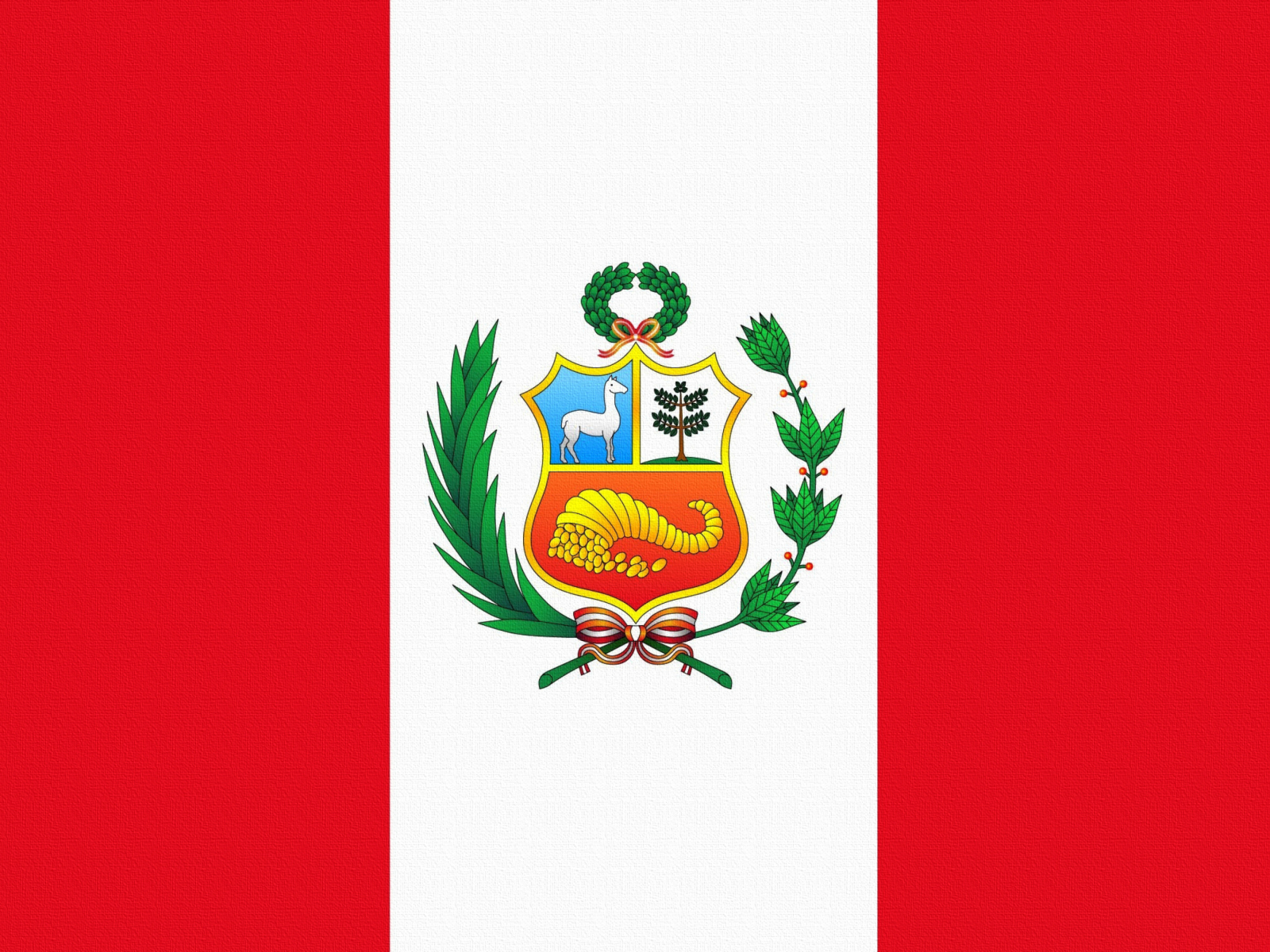 Flag Of Peru screenshot #1 1600x1200