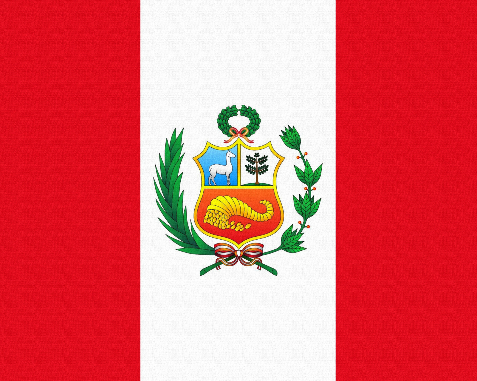 Fondo de pantalla Flag Of Peru 1600x1280