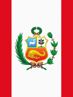 Flag Of Peru wallpaper 240x320