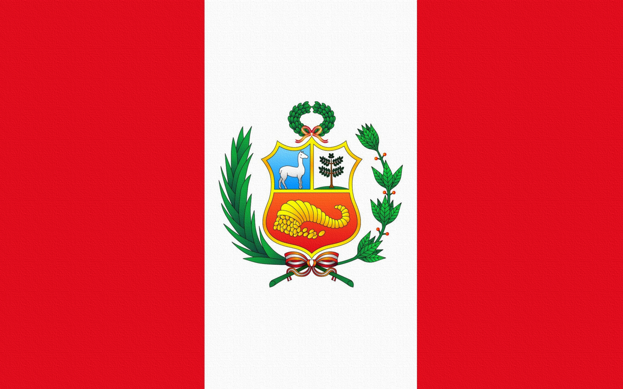 Sfondi Flag Of Peru 2560x1600