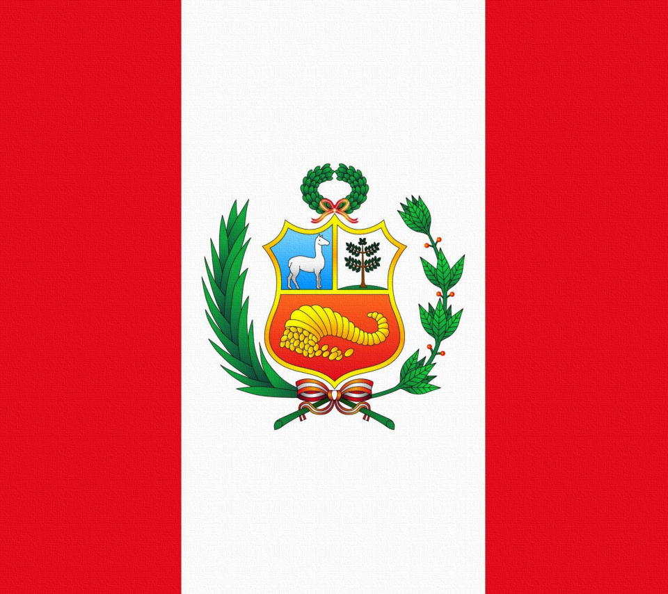 Обои Flag Of Peru 960x854
