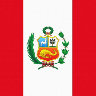 Flag Of Peru Background for iPad