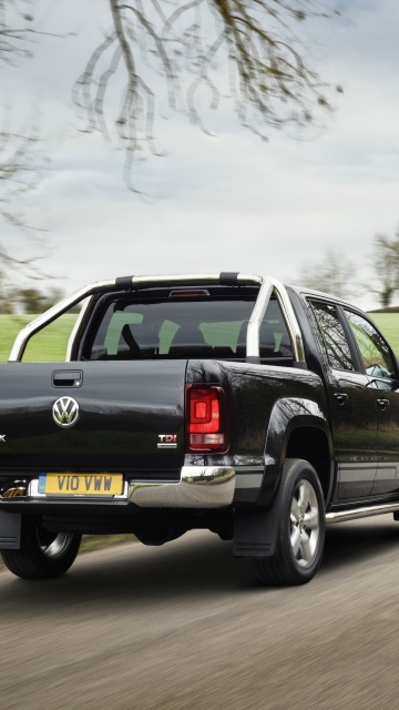 Fondo de pantalla Volkswagen Amarok Pickup Truck 360x640