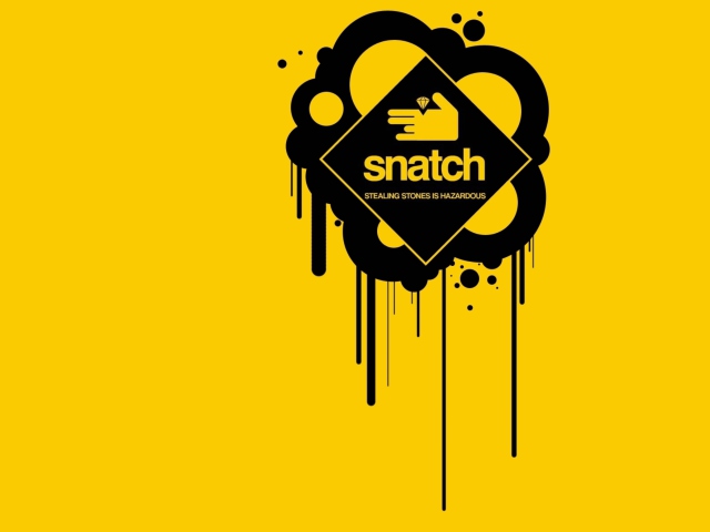 Das Snatch Logo Wallpaper 640x480