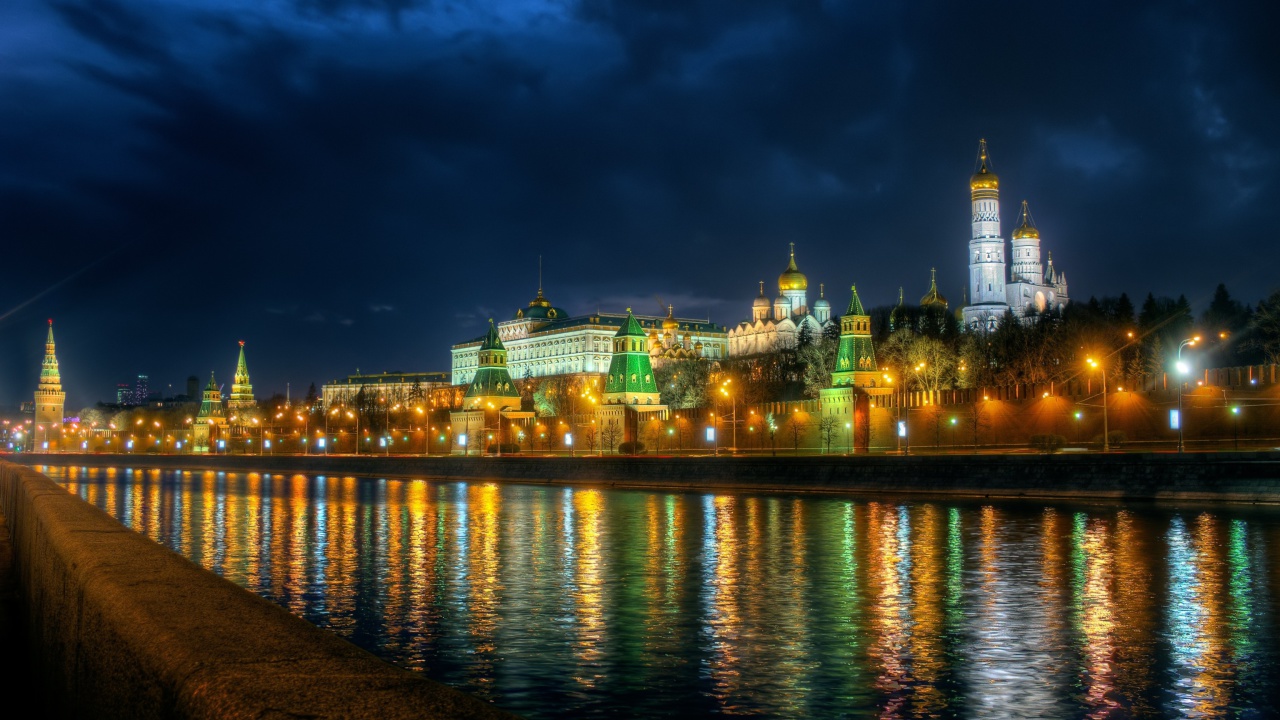 Screenshot №1 pro téma Moscow Kremlin and Embankment 1280x720