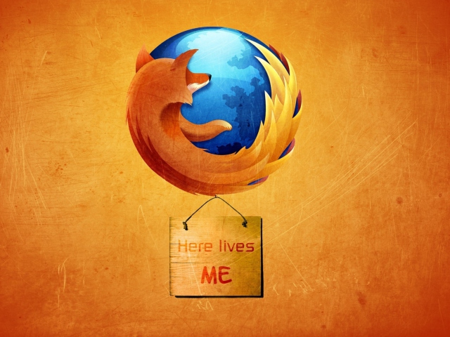 Das Firefox - Best Web Browser Wallpaper 640x480