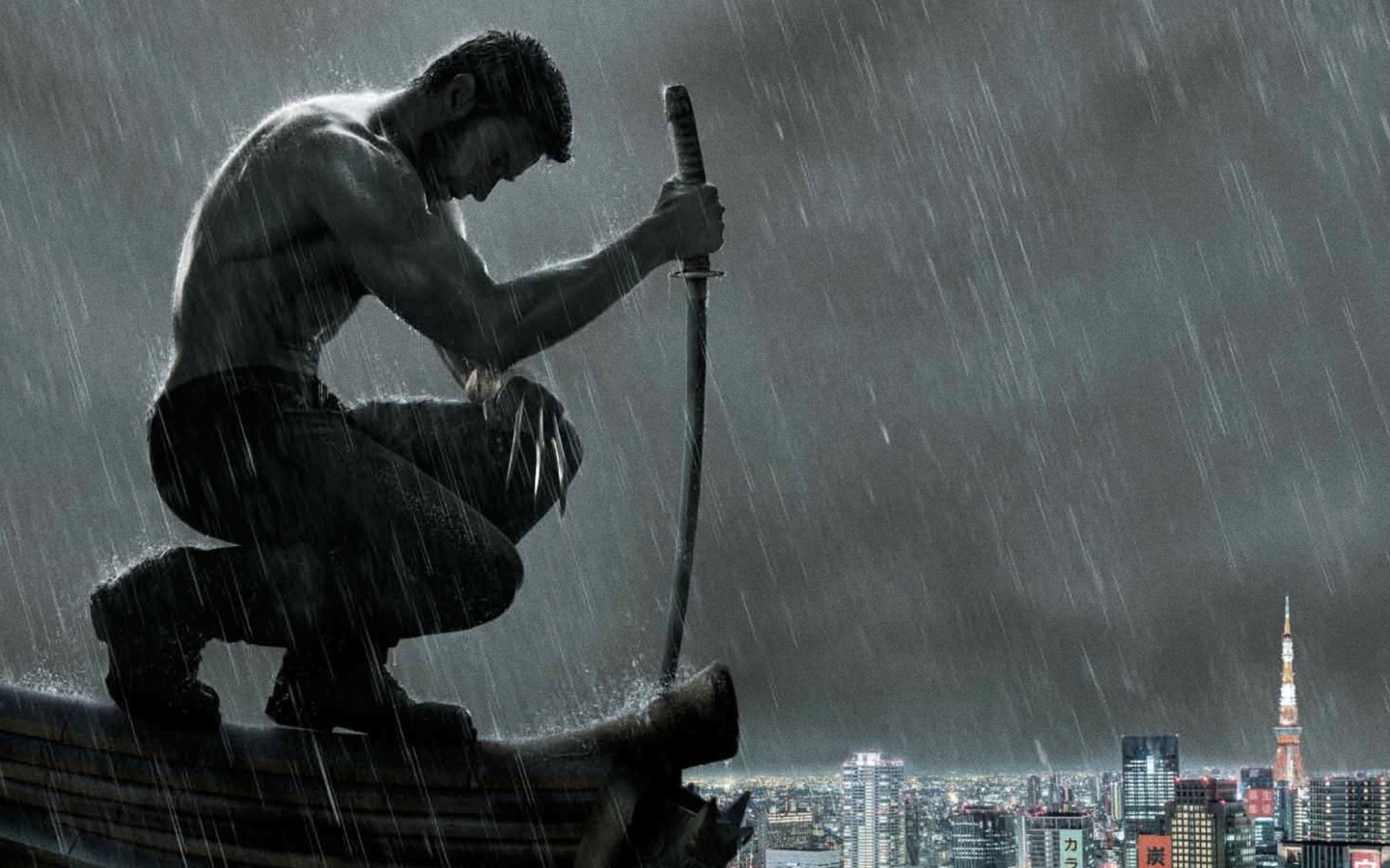 Fondo de pantalla The Wolverine Movie 1440x900