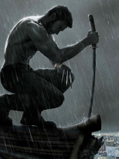 Screenshot №1 pro téma The Wolverine Movie 240x320