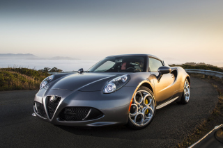Alfa Romeo 4C Background for Android, iPhone and iPad