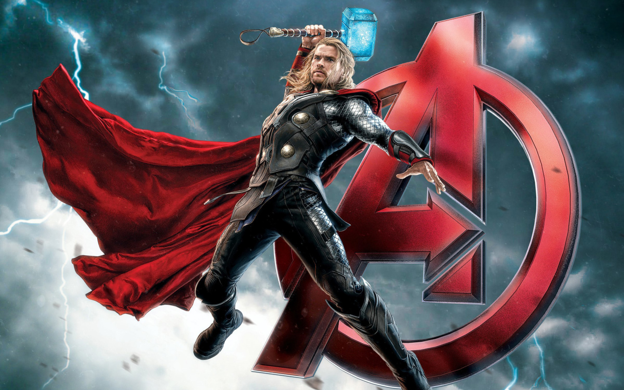 Das Thor Avengers Wallpaper 1280x800