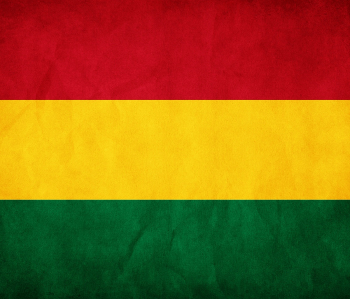 Das Bolivia Flag Wallpaper 1200x1024
