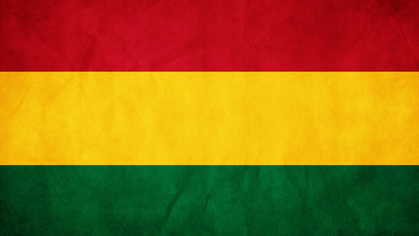 Bolivia Flag wallpaper 1366x768