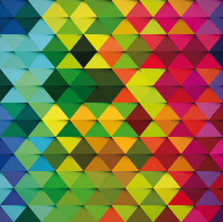 Colorful Rhombus - Obrázkek zdarma pro 208x208