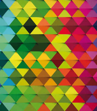 Colorful Rhombus papel de parede para celular para Nokia Asha 503