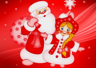 Santa Claus - Obrázkek zdarma pro Samsung P1000 Galaxy Tab