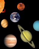 Screenshot №1 pro téma Solar System 128x160