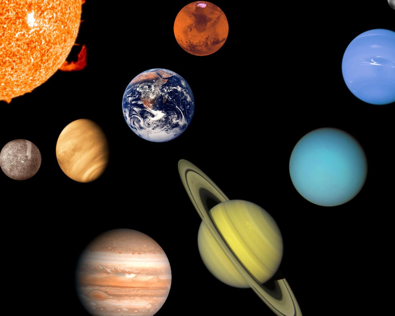 Screenshot №1 pro téma Solar System 1600x1280