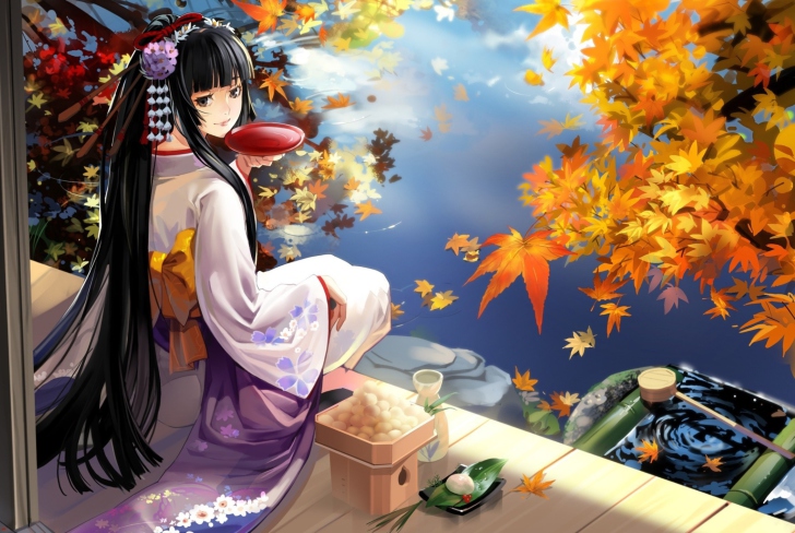 Screenshot №1 pro téma Geisha Anime
