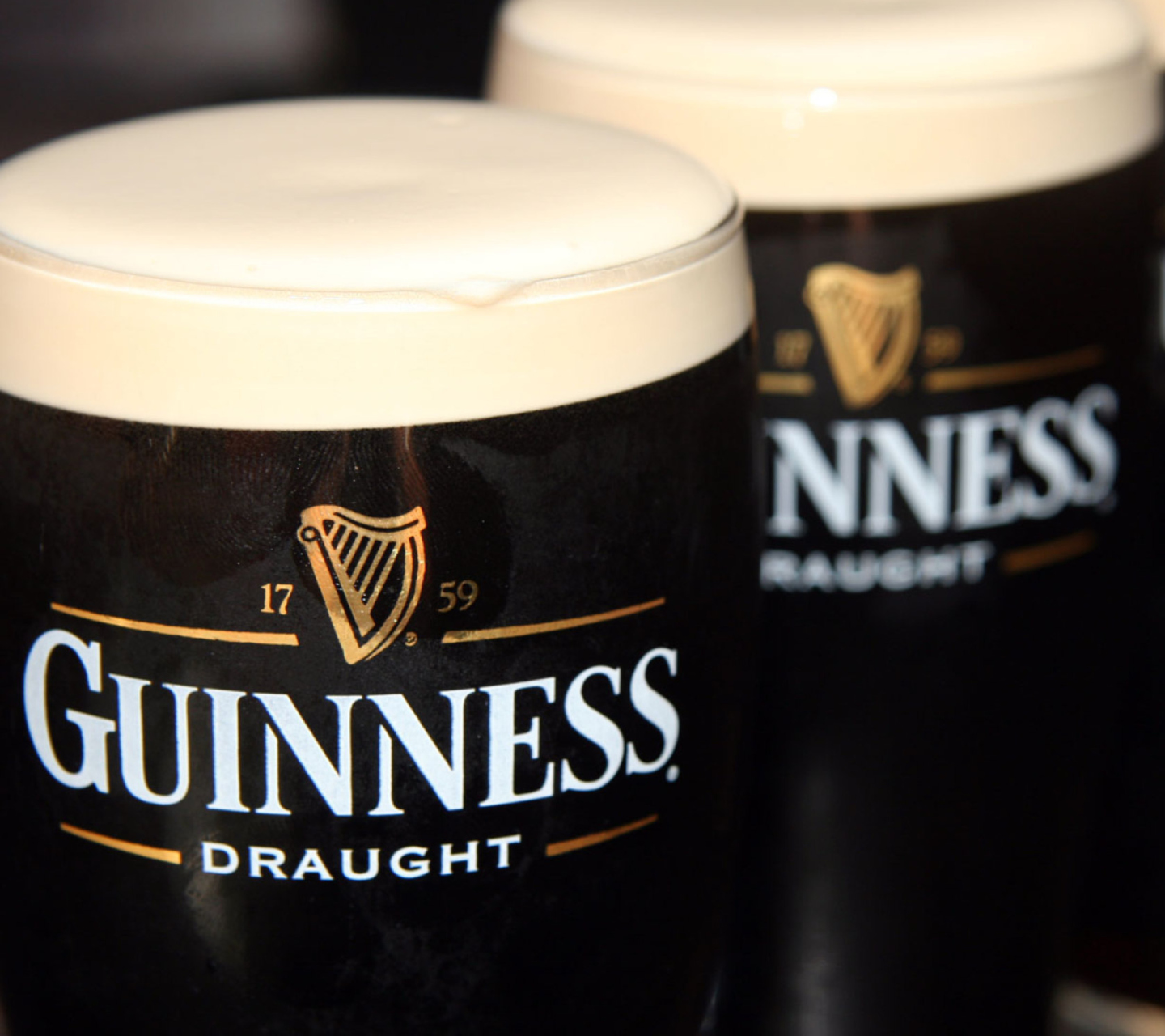 Fondo de pantalla Beers Guinness 1440x1280