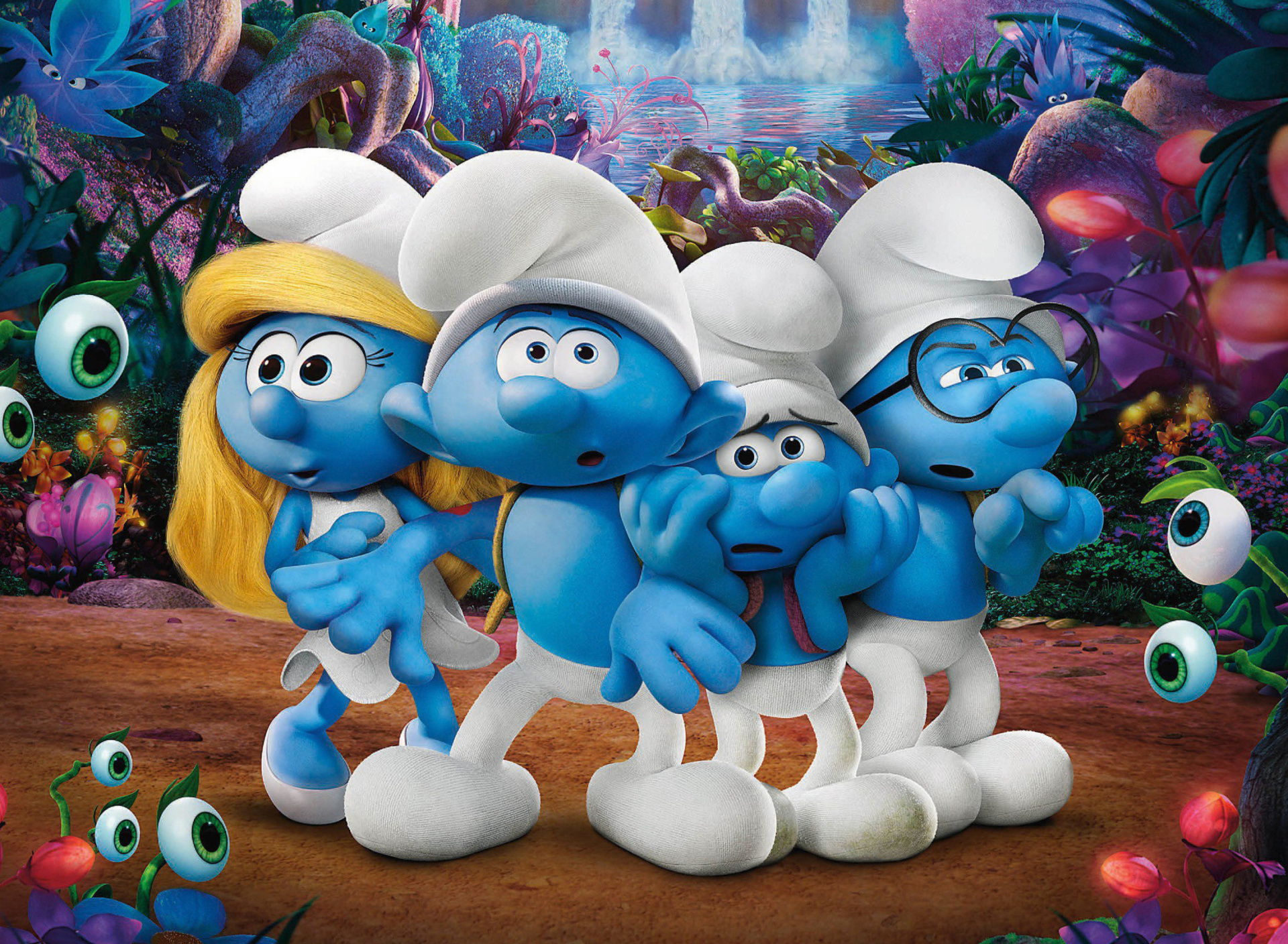 Fondo de pantalla Smurfs The Lost Village 1920x1408