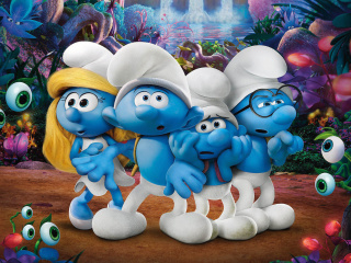 Screenshot №1 pro téma Smurfs The Lost Village 320x240