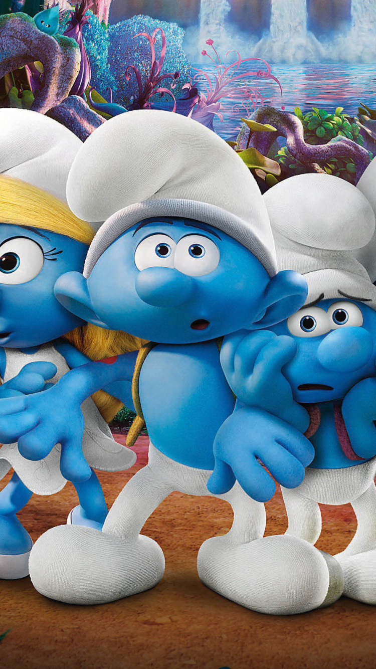 Sfondi Smurfs The Lost Village 750x1334