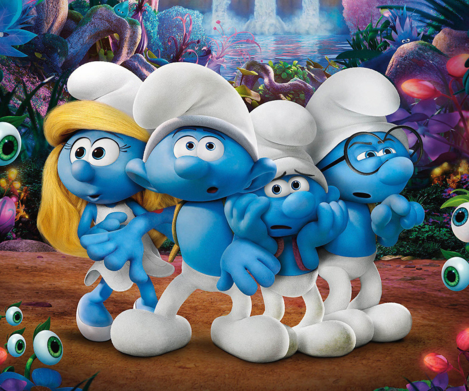 Screenshot №1 pro téma Smurfs The Lost Village 960x800