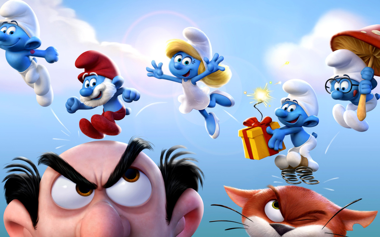 Get Smurfy wallpaper 1280x800