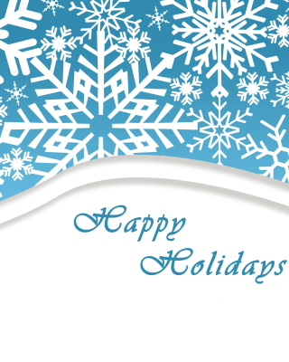 Snowflakes for Winter Holidays - Obrázkek zdarma pro iPhone 4
