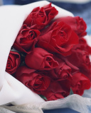 Fondo de pantalla Bouquet Passion Roses 128x160