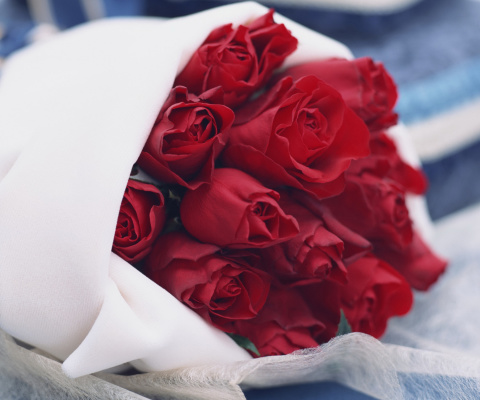 Bouquet Passion Roses screenshot #1 480x400