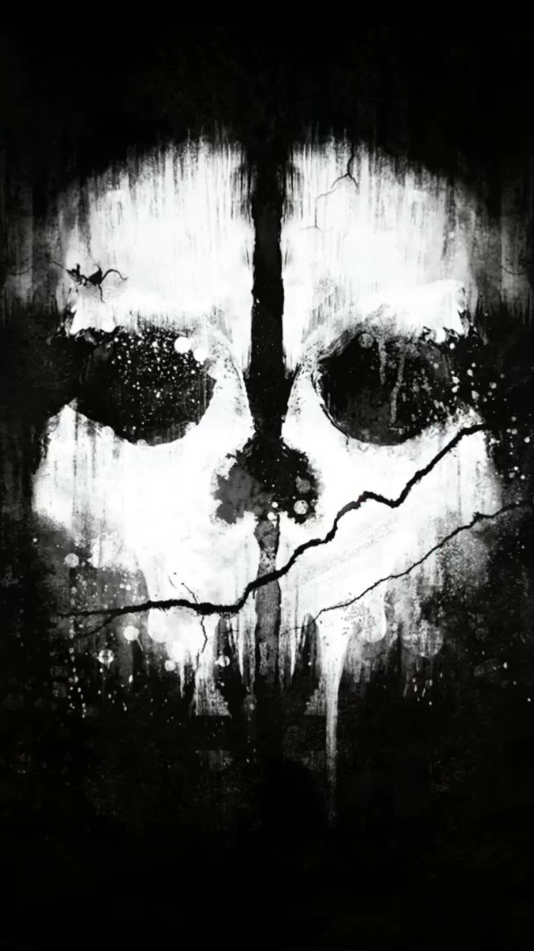 Screenshot №1 pro téma Call Of Duty Ghosts Mask 750x1334