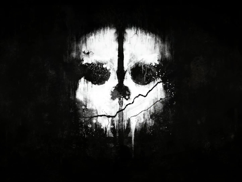 Screenshot №1 pro téma Call Of Duty Ghosts Mask 800x600