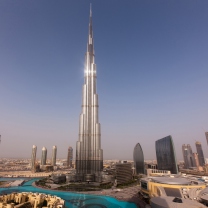 Sfondi Dubai - Burj Khalifa 208x208
