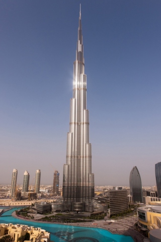Обои Dubai - Burj Khalifa 320x480