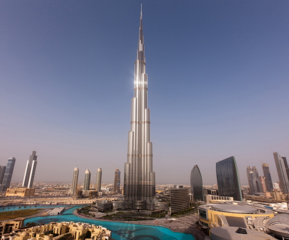 Das Dubai - Burj Khalifa Wallpaper 960x800