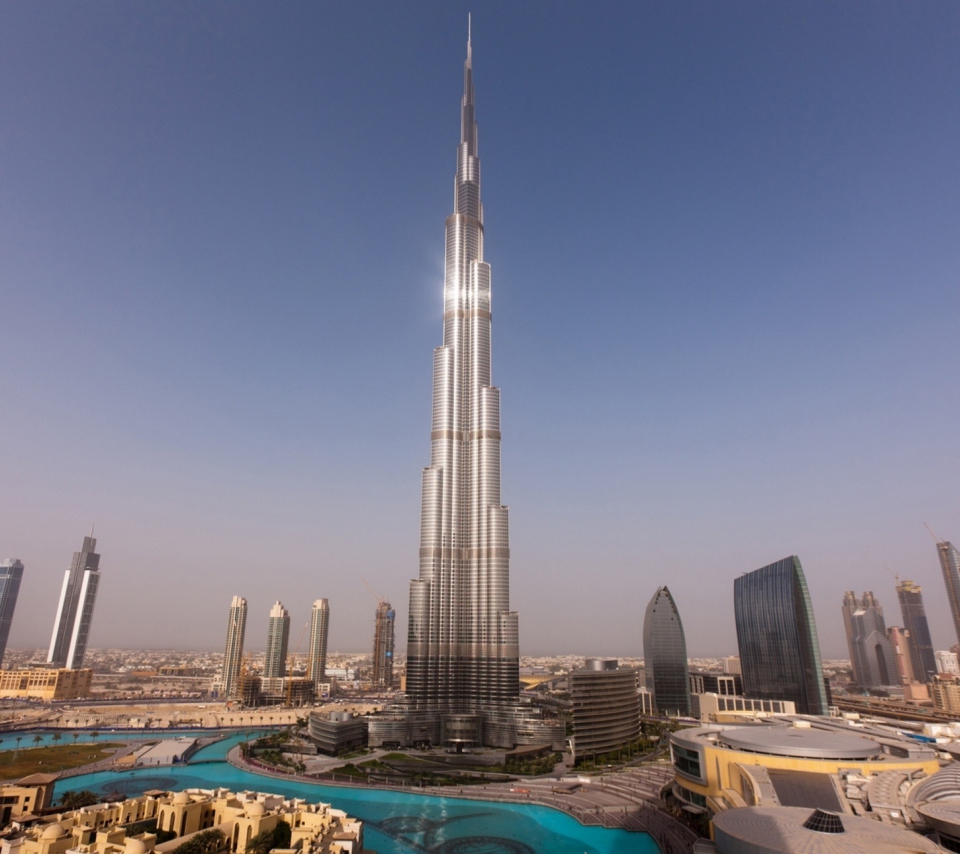 Das Dubai - Burj Khalifa Wallpaper 960x854