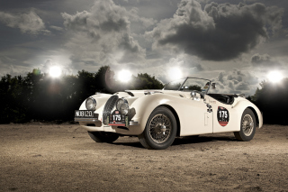 Free Jaguar XK120 Picture for Android, iPhone and iPad
