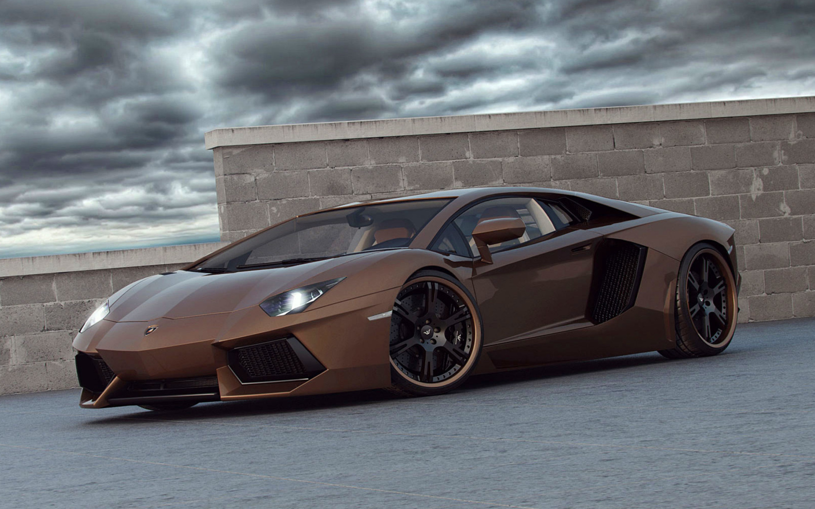 Screenshot №1 pro téma Lamborghini Aventador LP800 1680x1050