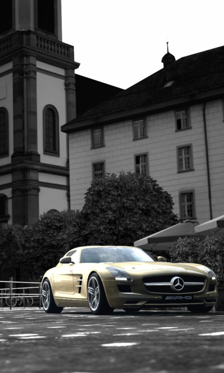 Mercedes wallpaper 768x1280