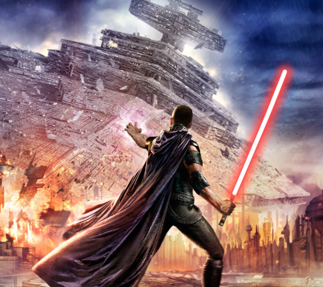 Fondo de pantalla Star Wars - The Force Unleashed 1080x960